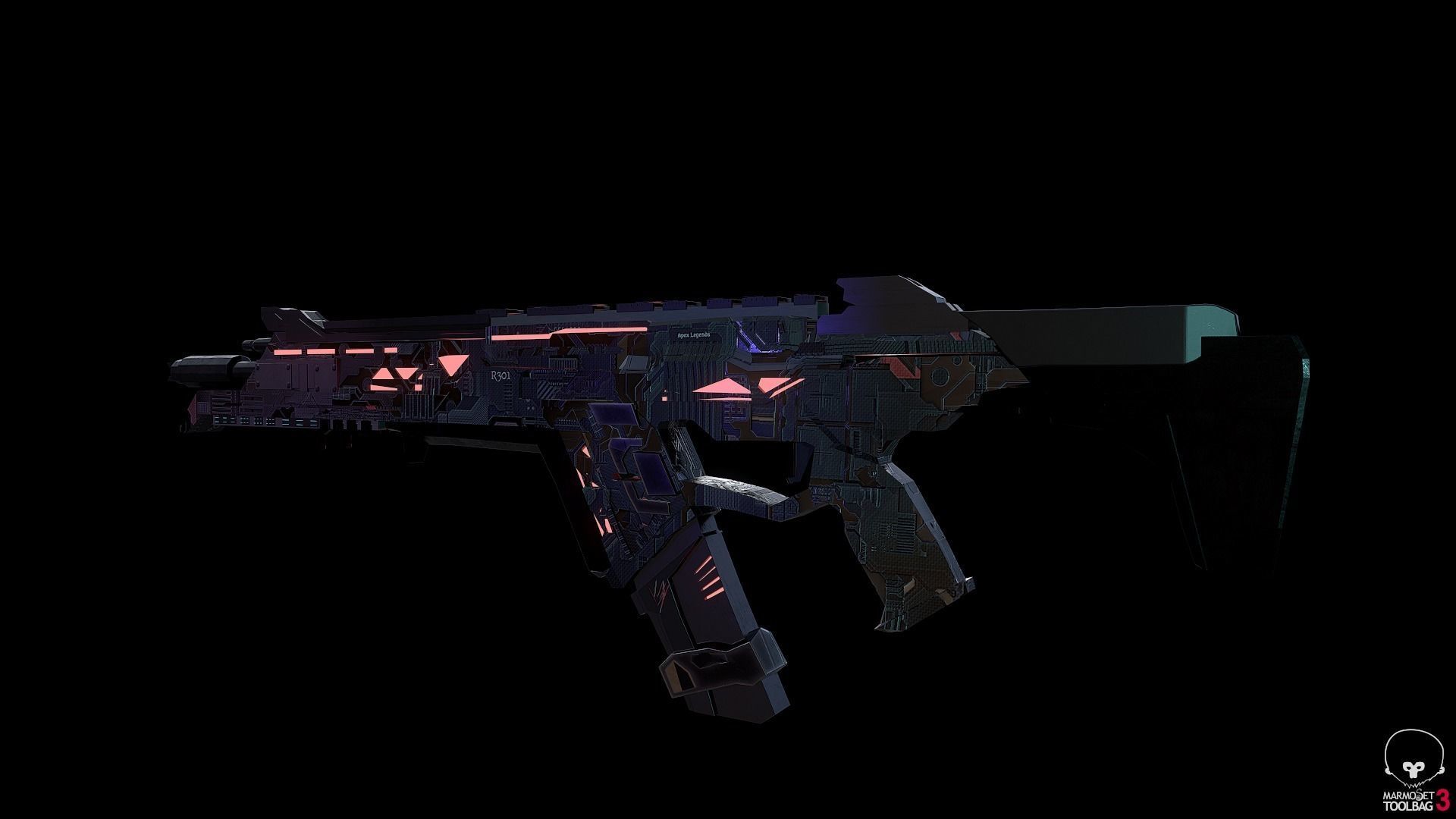Apex Legends R301 3D model_3