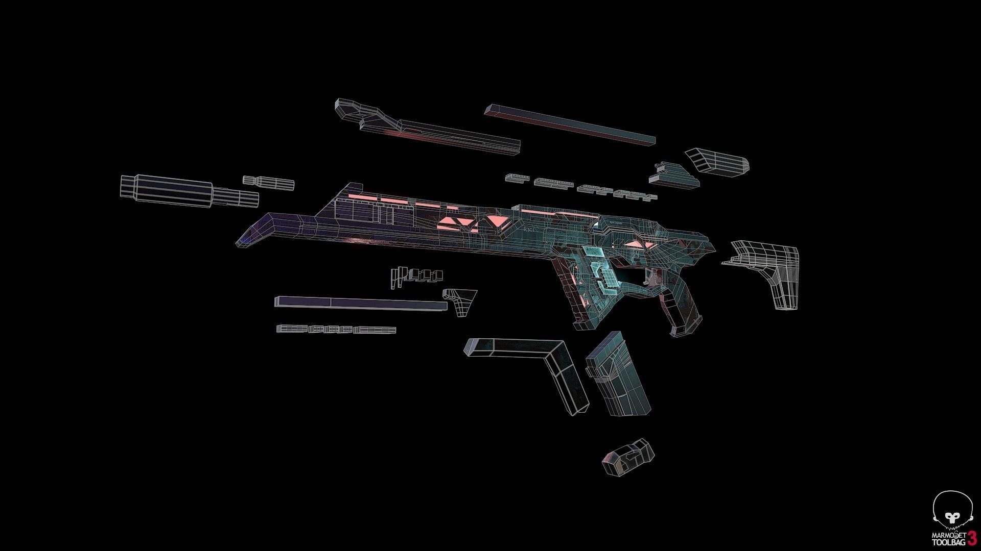 Apex Legends R301 3D model_10