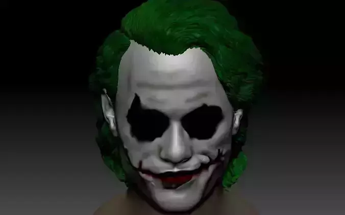 Joker Heath Ledger head