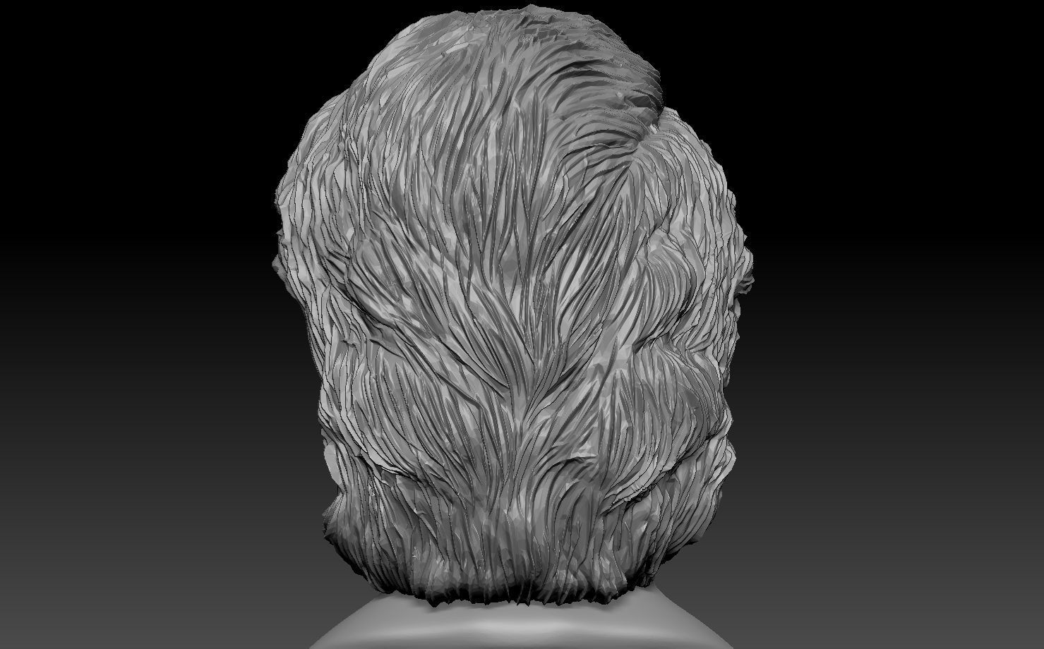 Joker Heath Ledger head 3D print model_7