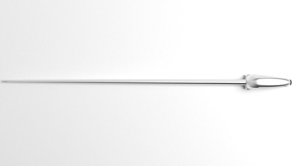 Small Sword 2 3D model_2