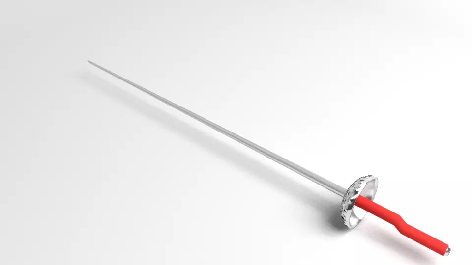 Small Sword 5 3D model_0