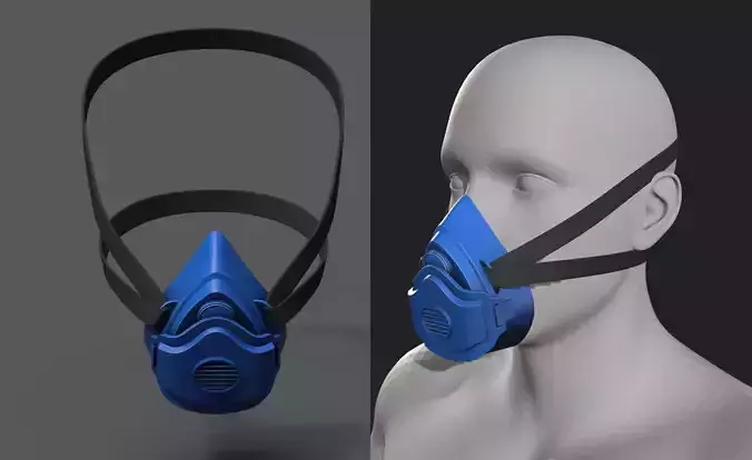 Gas mask helmet safety plastic mask protection 