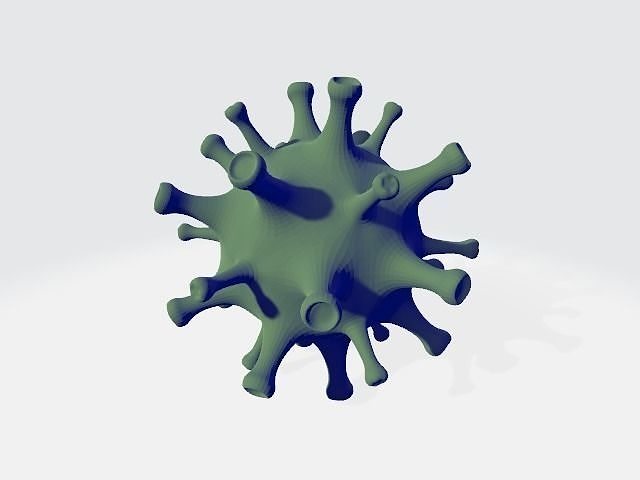 Cov-19 coronavirus Free 3D model