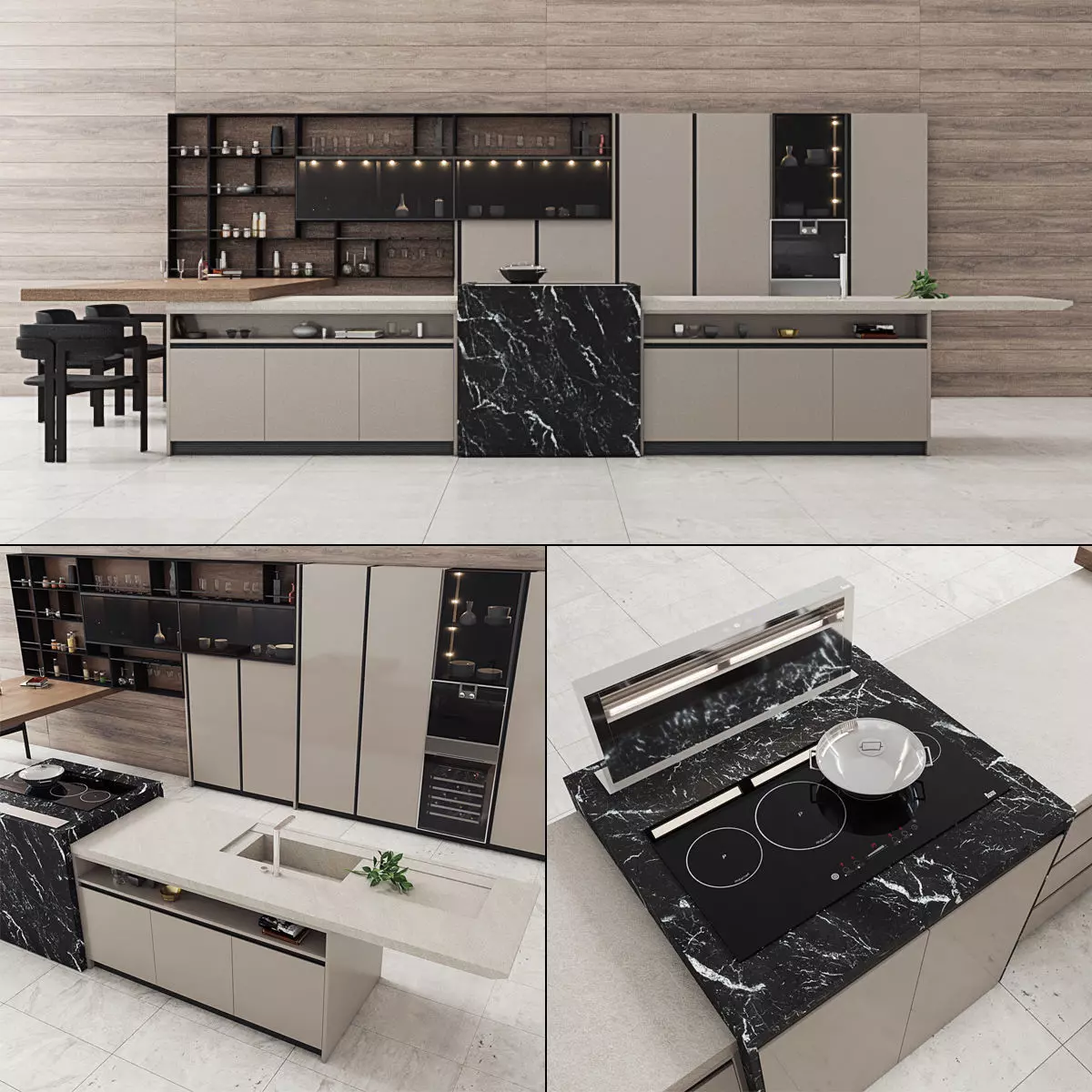 Kitchen 52 3D model_0