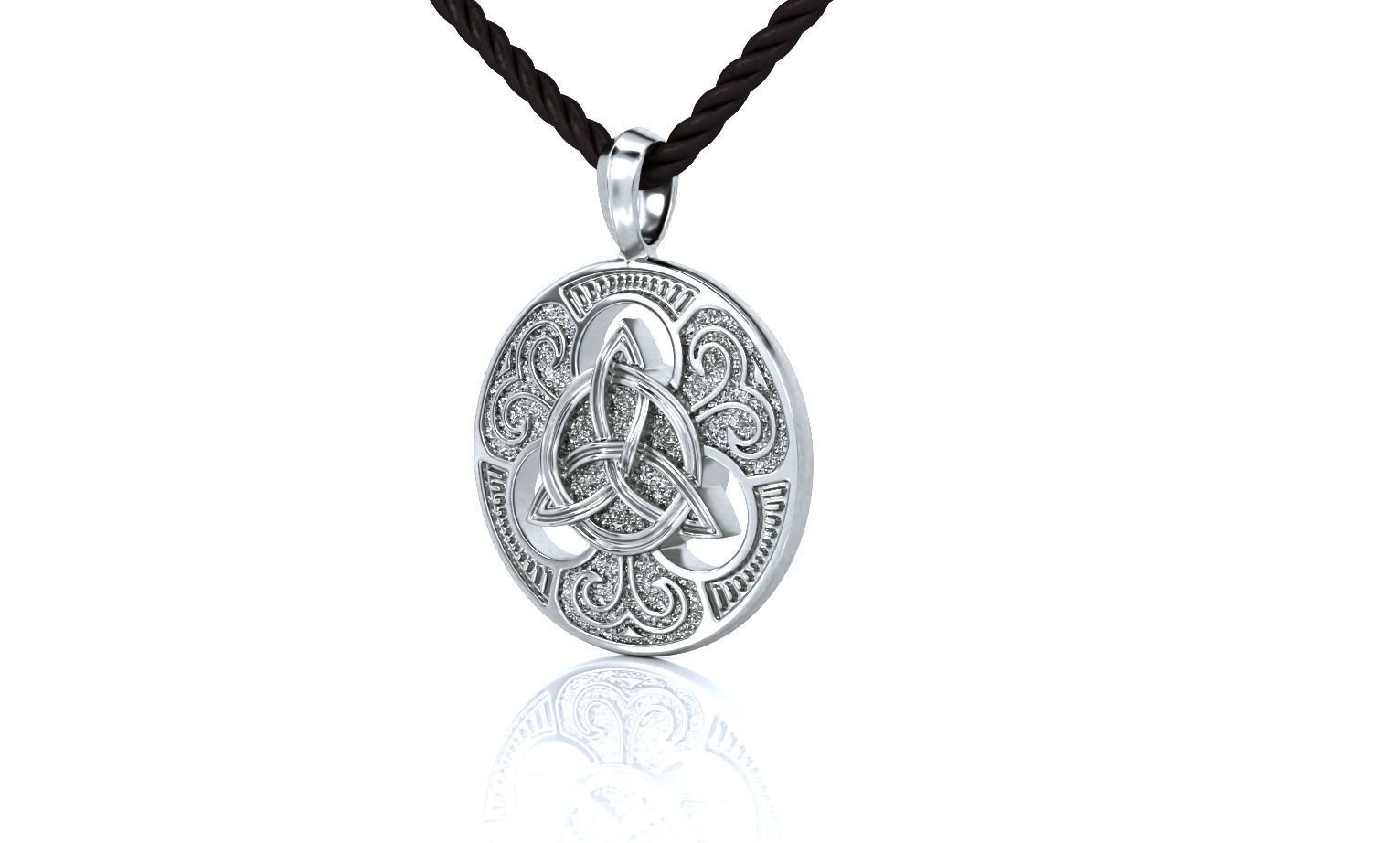 Celtic unisex pendants 3D print model_1