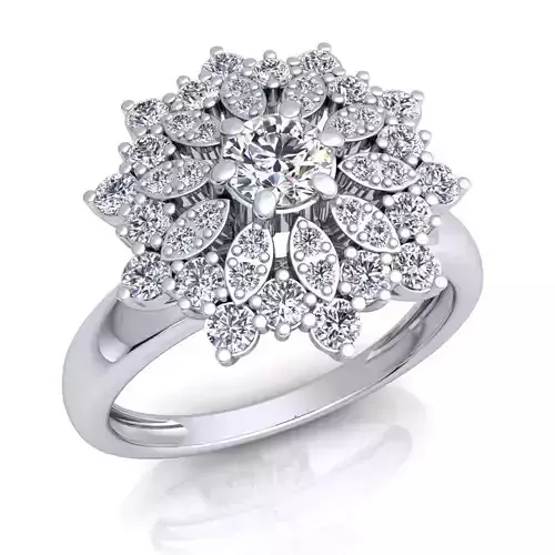 Aarna Flower Style Ring 105
