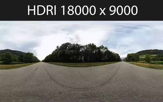 Abandoned Runway HDRI hdr environment