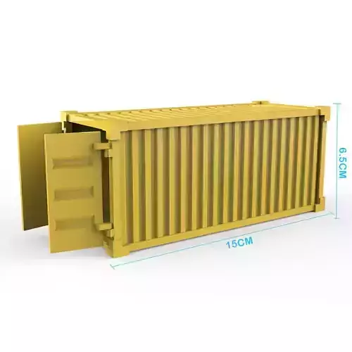 Container shipping 3D print model