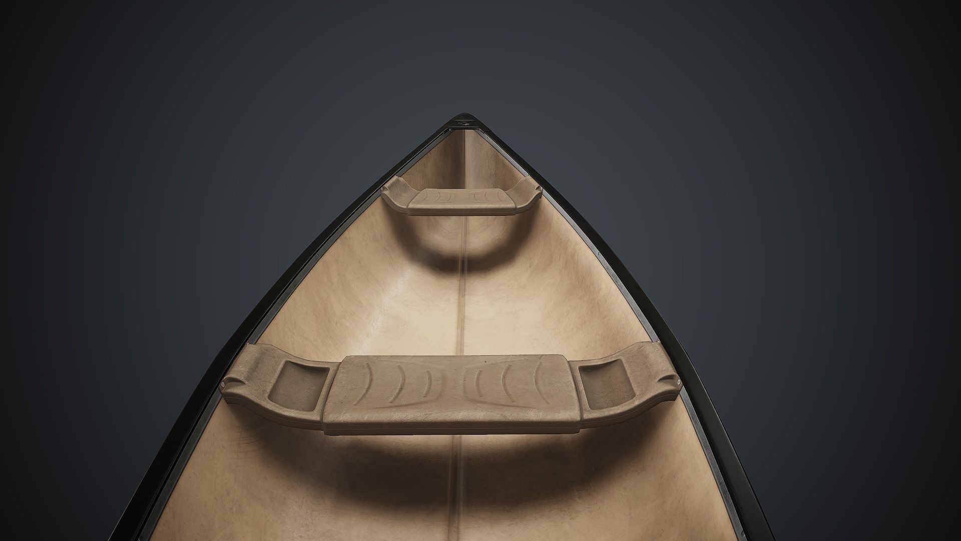 Canoe 1 PBR Game Ready Low-poly 3D model_22