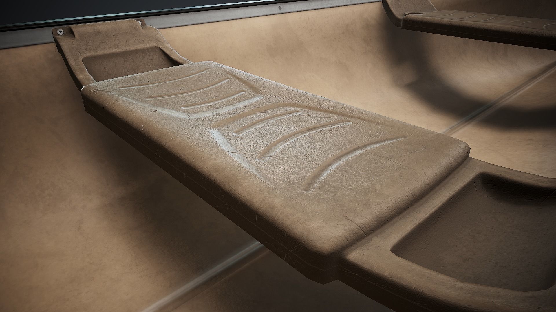 Canoe 1 PBR Game Ready Low-poly 3D model_11