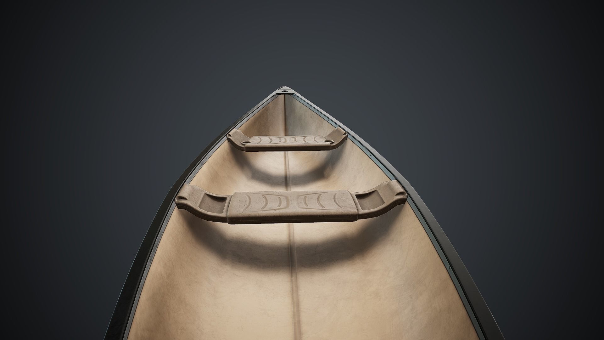 Canoe 1 PBR Game Ready Low-poly 3D model_20