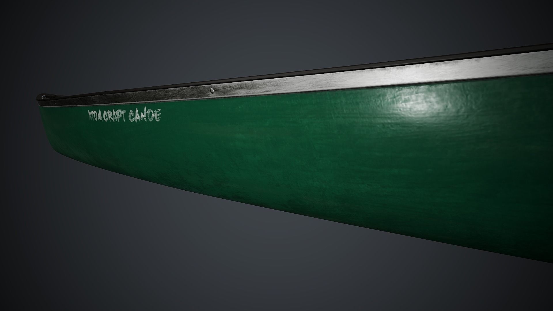 Canoe 1 PBR Game Ready Low-poly 3D model_18
