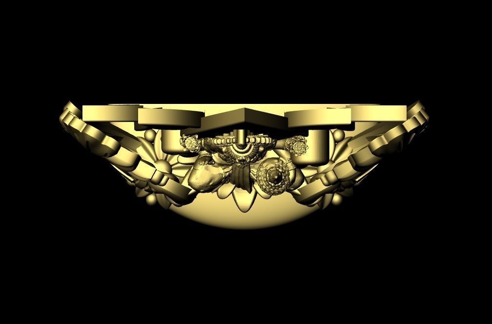 god laxmi  3D print model_2