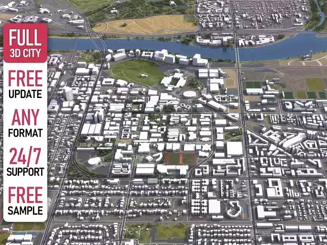 Tempe - 3D City Model