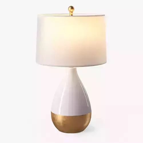 Kingship Glass Table Lamp