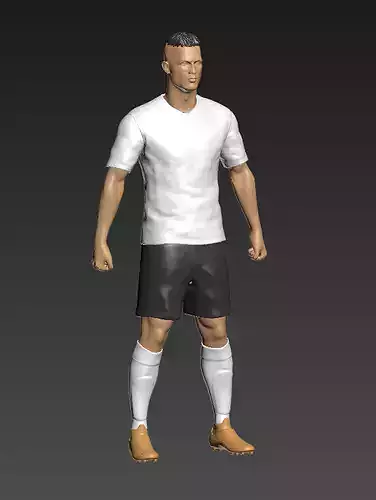 Cristiano Ronaldo 3D print model