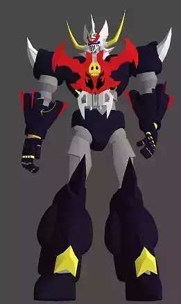 Mazinkaiser robot with horns