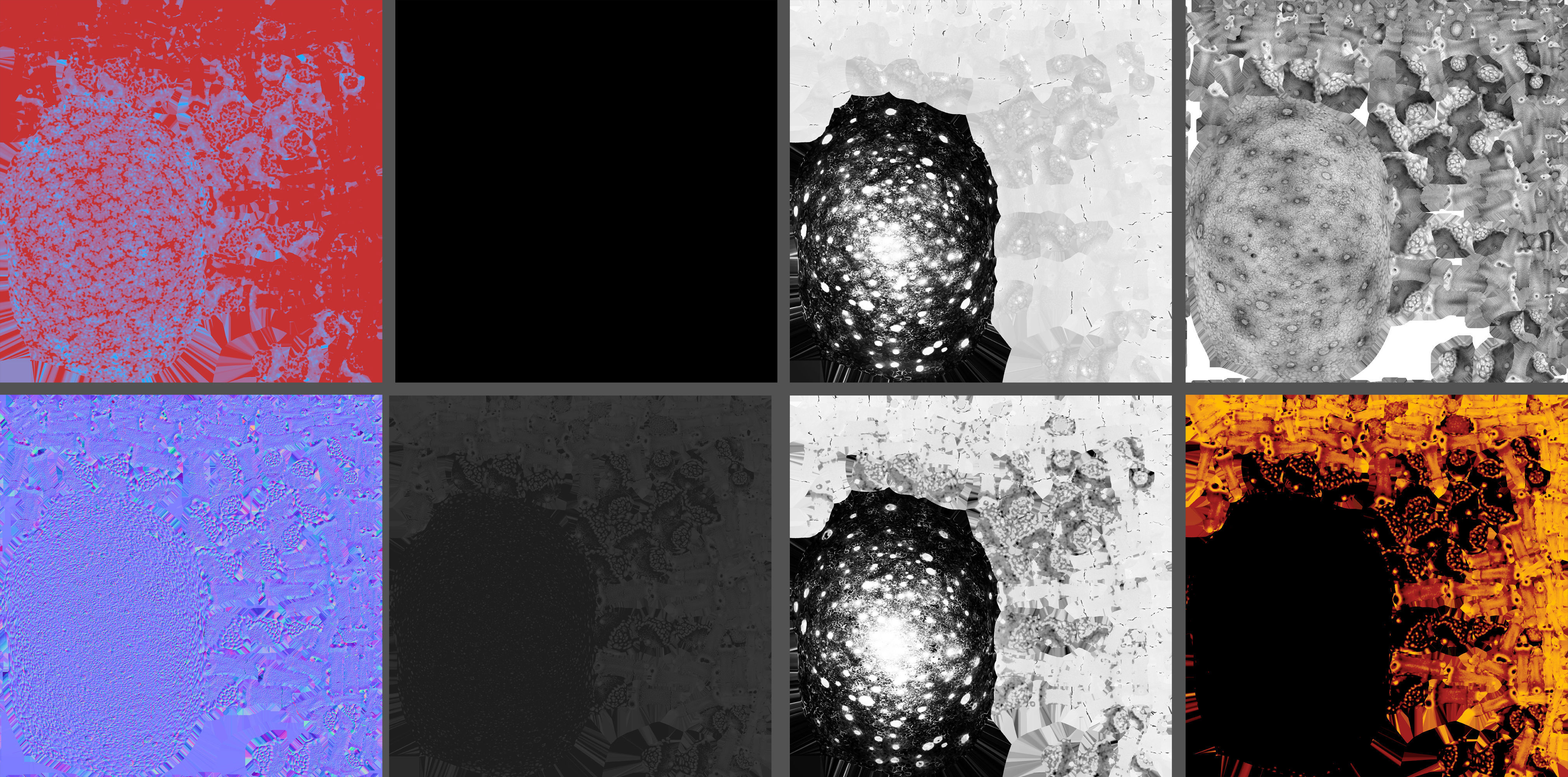 Corona Virus 3D model_6