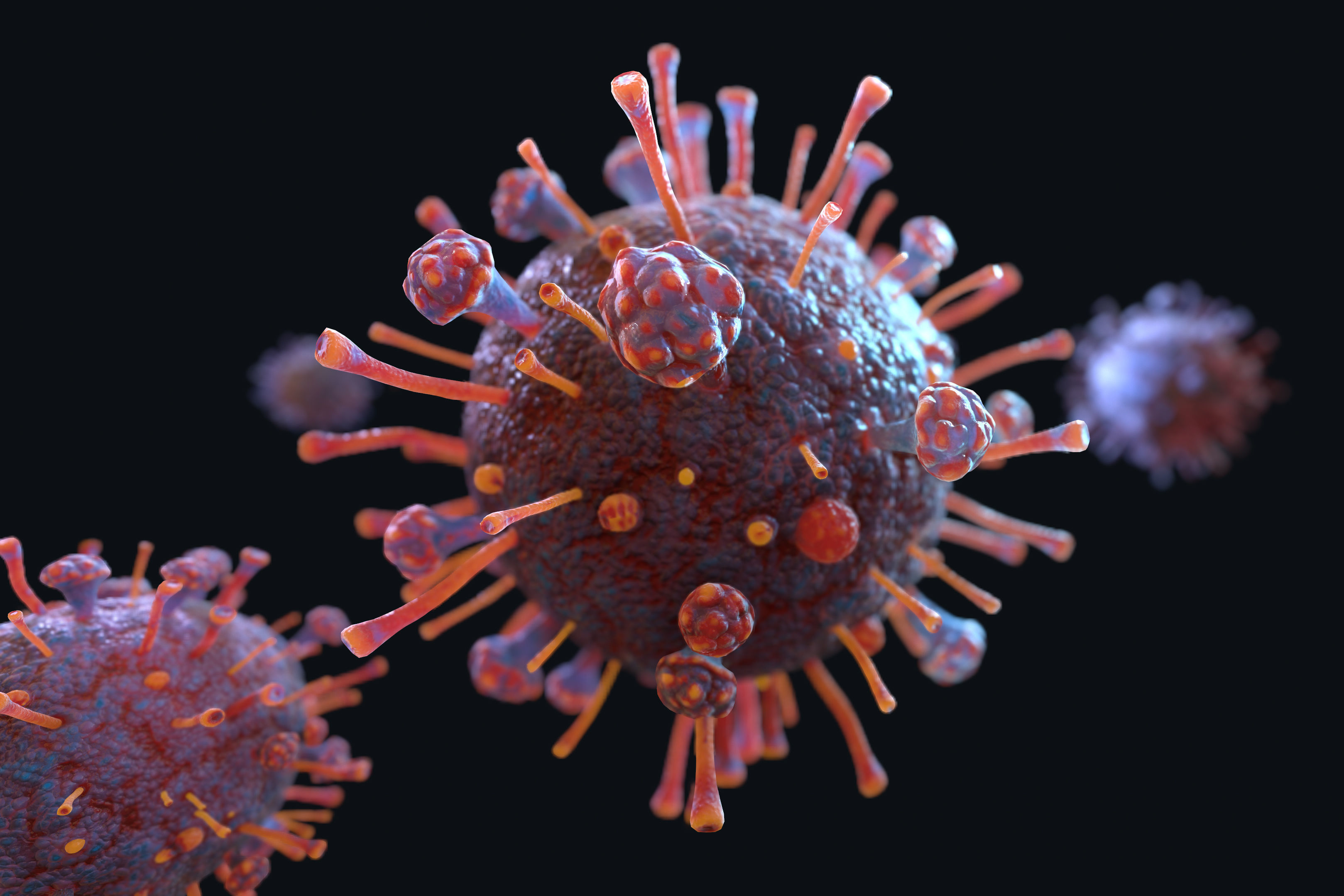 Corona Virus 3D model_3
