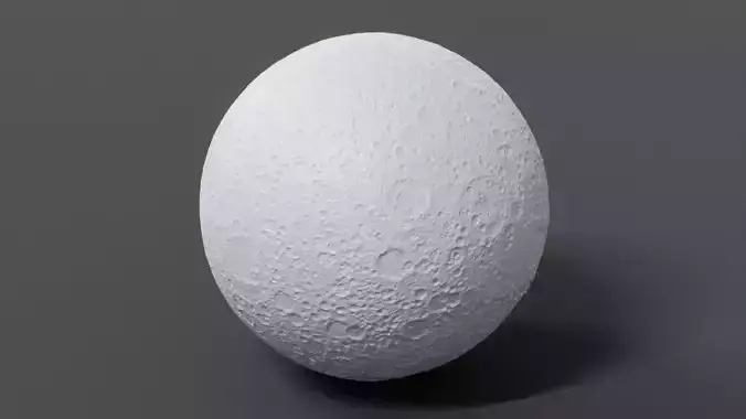 3D Moon egg 3D print model