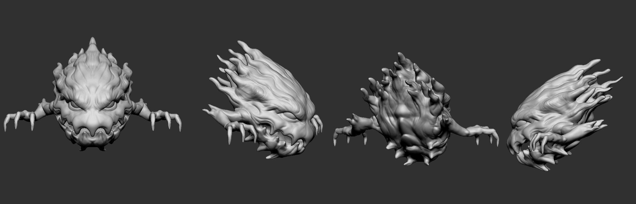 Bomb Creature - Final Fantasy  - STL 3D PRINT 3D print model_3