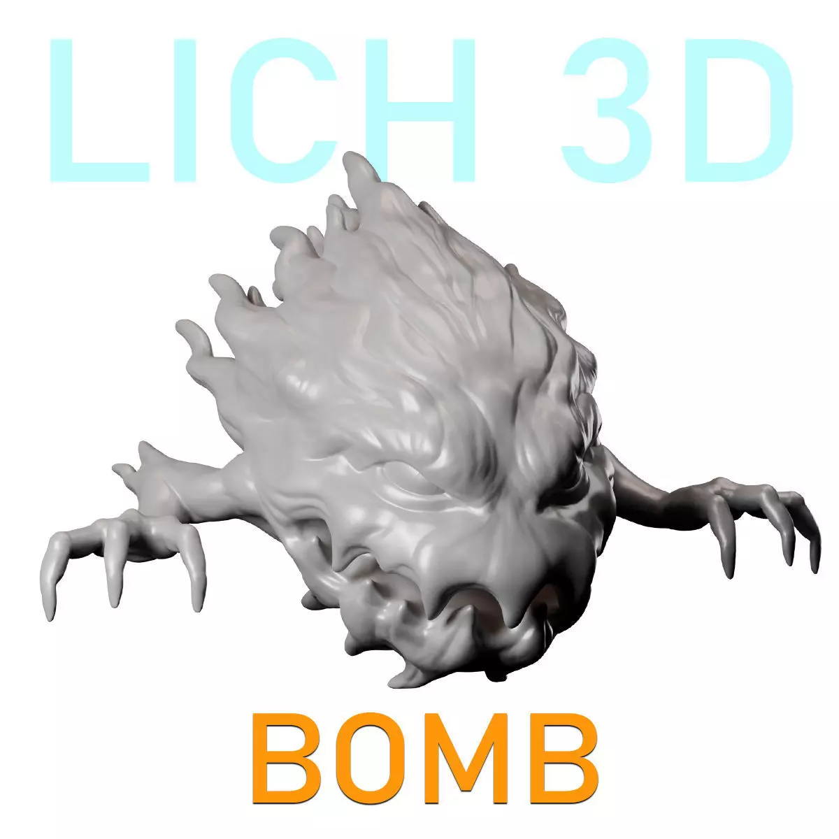 Bomb Creature - Final Fantasy  - STL 3D PRINT 3D print model_0