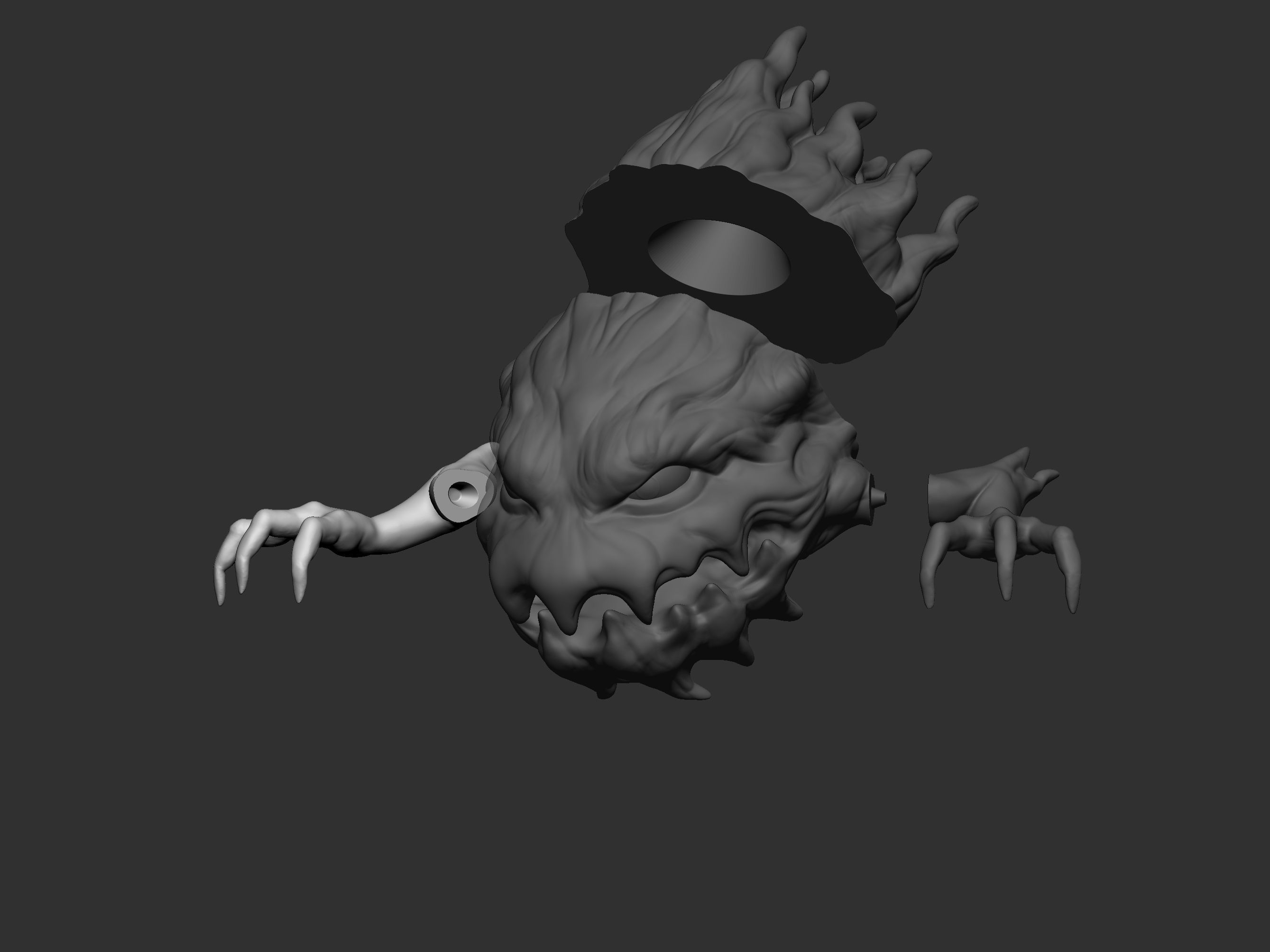 Bomb Creature - Final Fantasy  - STL 3D PRINT 3D print model_4
