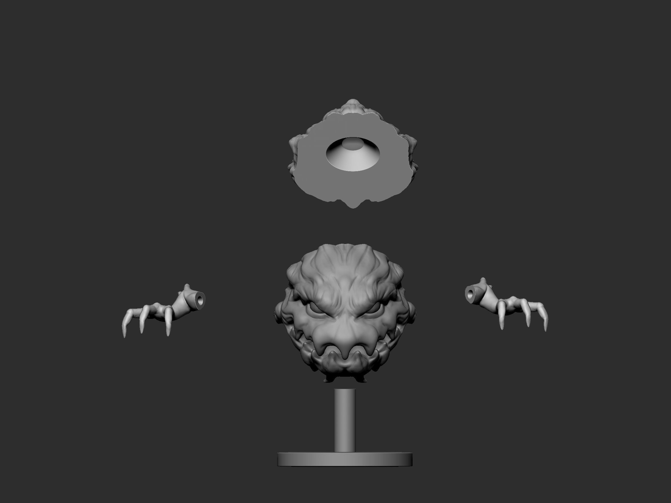 Bomb Creature - Final Fantasy  - STL 3D PRINT 3D print model_8
