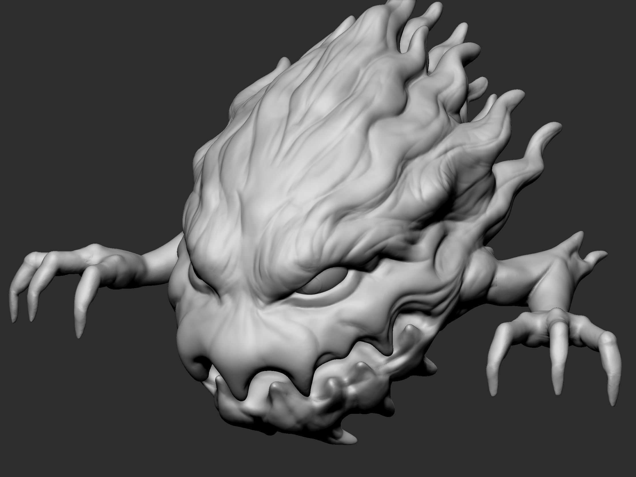 Bomb Creature - Final Fantasy  - STL 3D PRINT 3D print model_9
