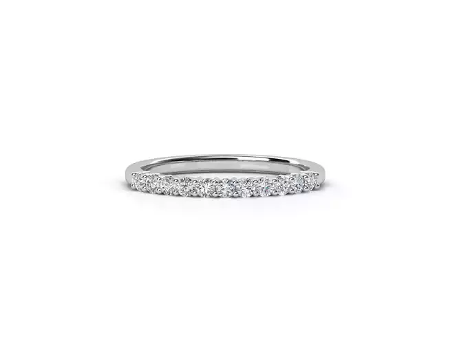 ZDR002 diamond eternity band gold