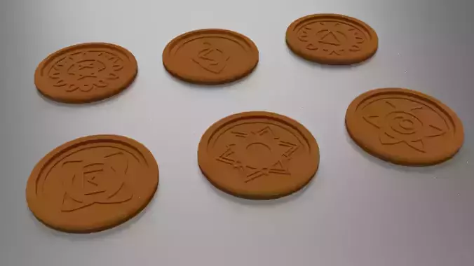 7 Chakra Coasters