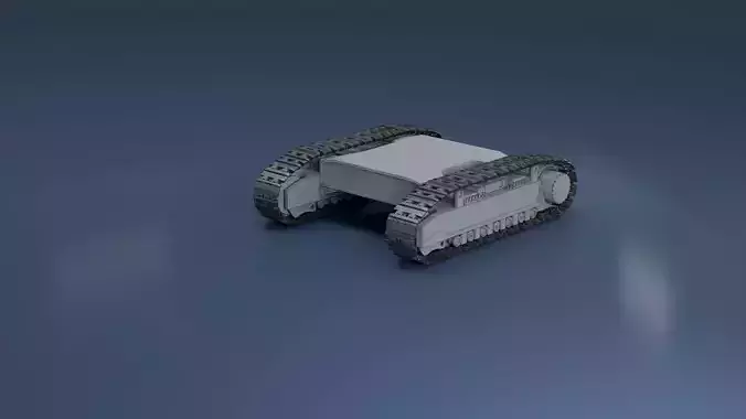 Caterpillar 3D model rigging 3D model