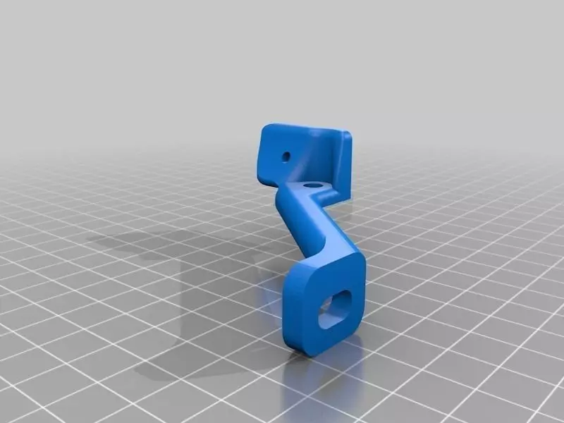 Z-axis Lower Motor Mount Support with Integral Z-axis Endstop Free 3D print model