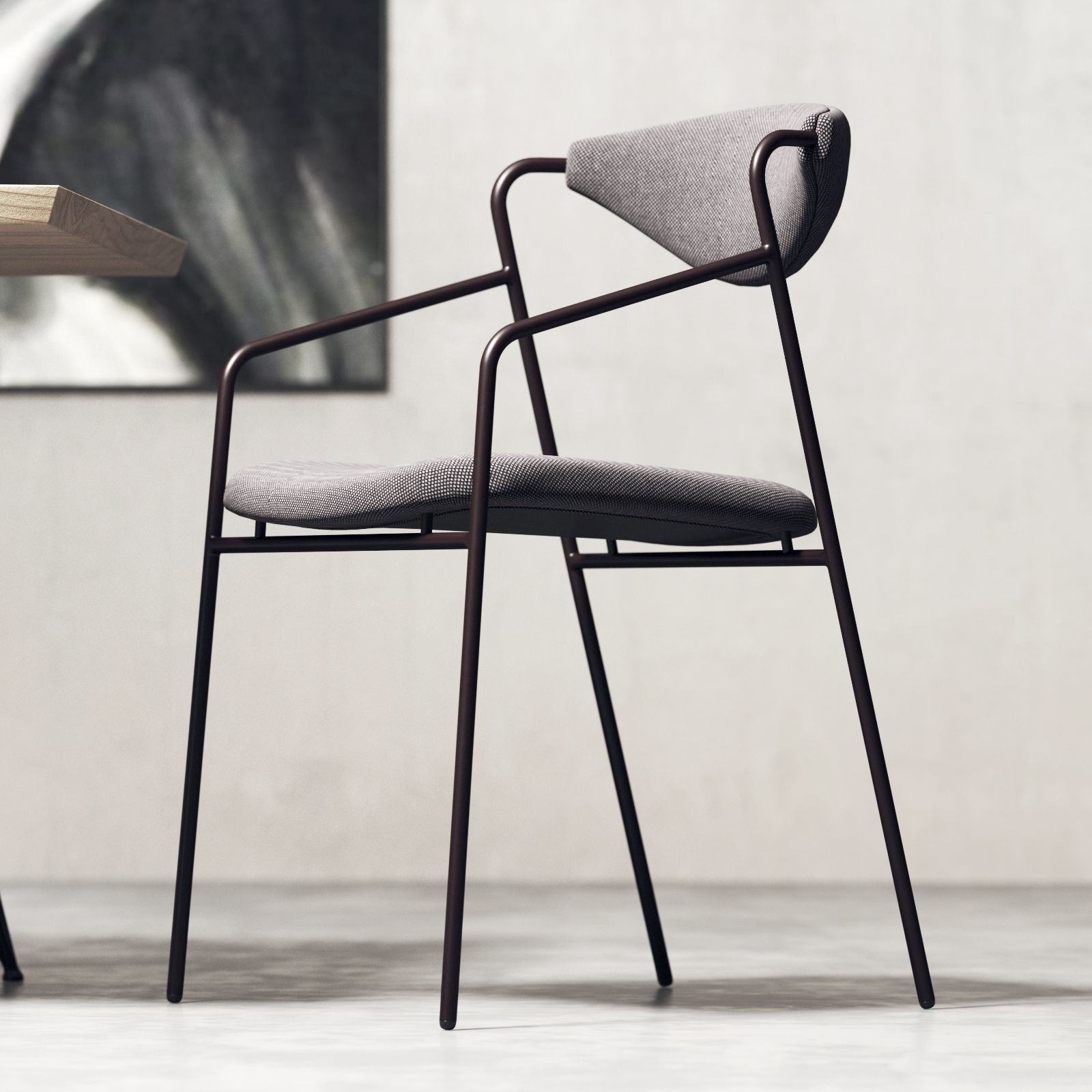 Dining Room Interior  209 3D model_3