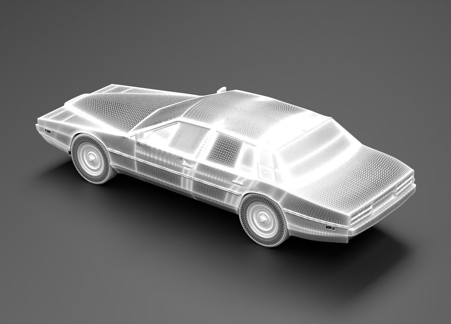 Aston Martin Lagonda  3D model_6