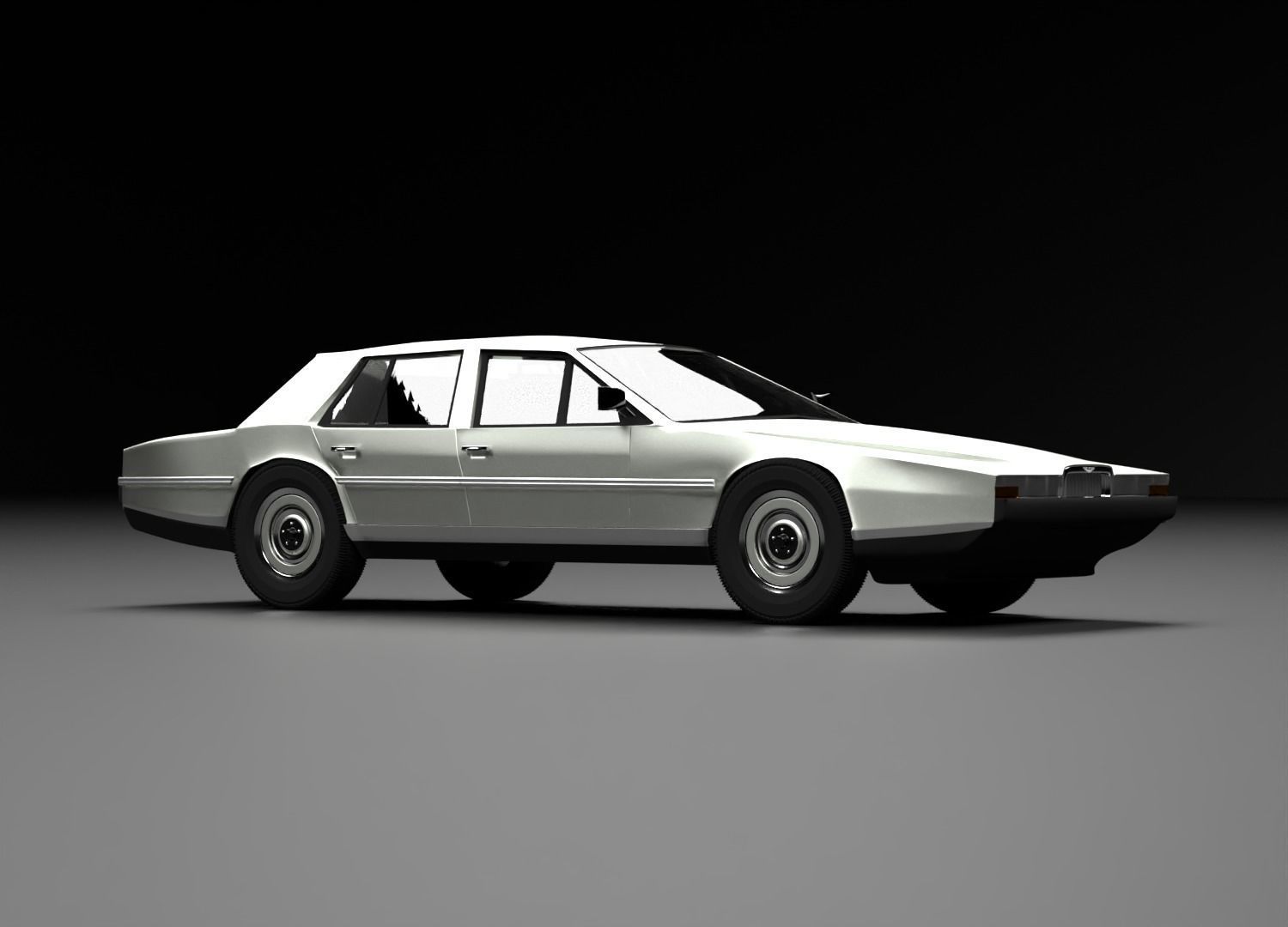 Aston Martin Lagonda  3D model_2