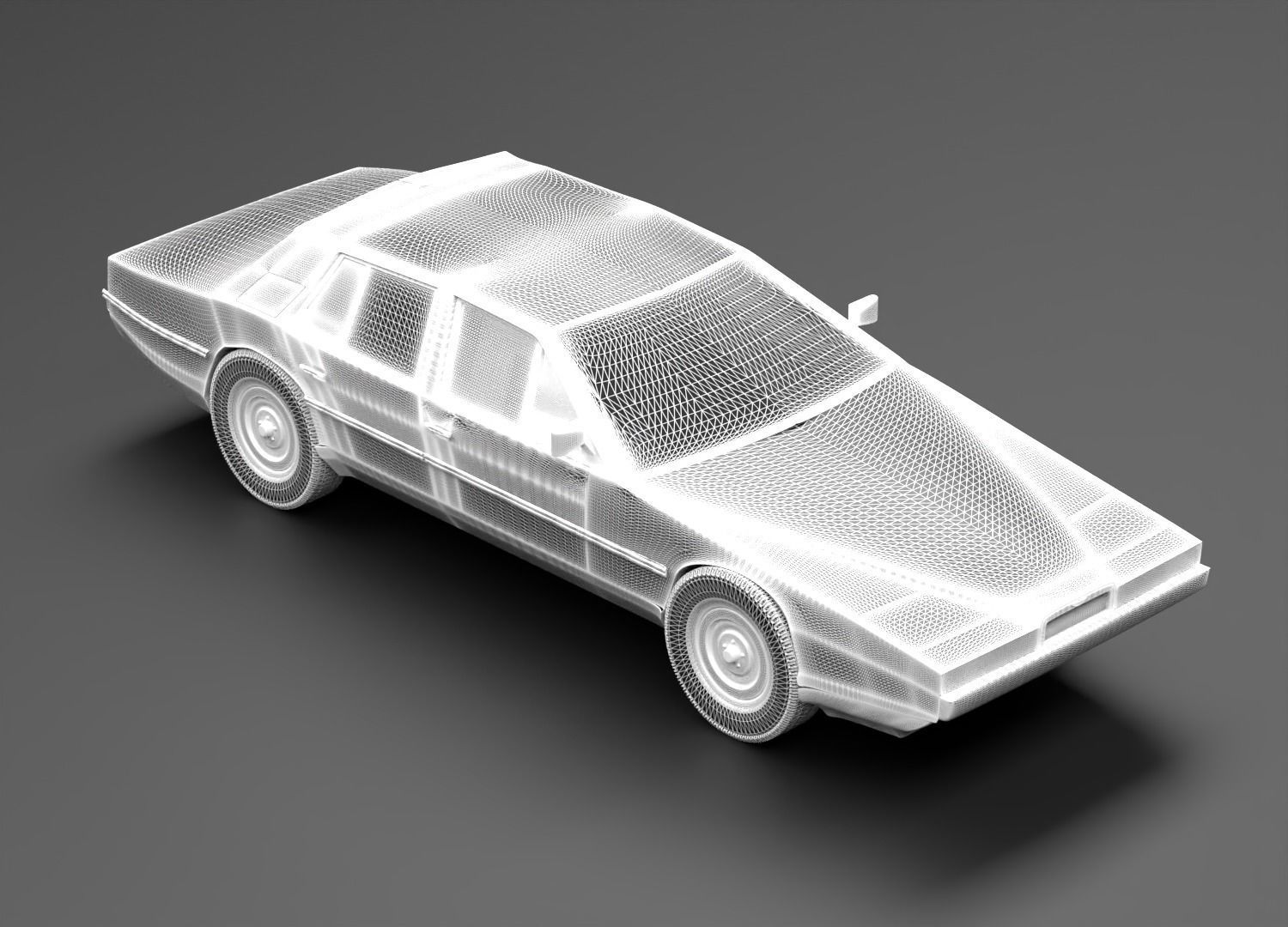 Aston Martin Lagonda  3D model_5