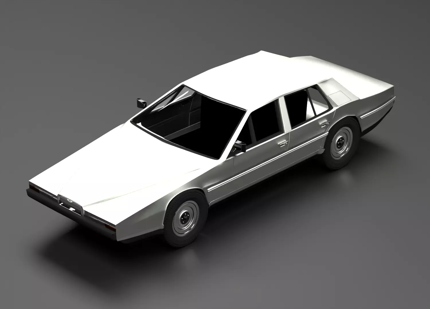 Aston Martin Lagonda  3D model_0