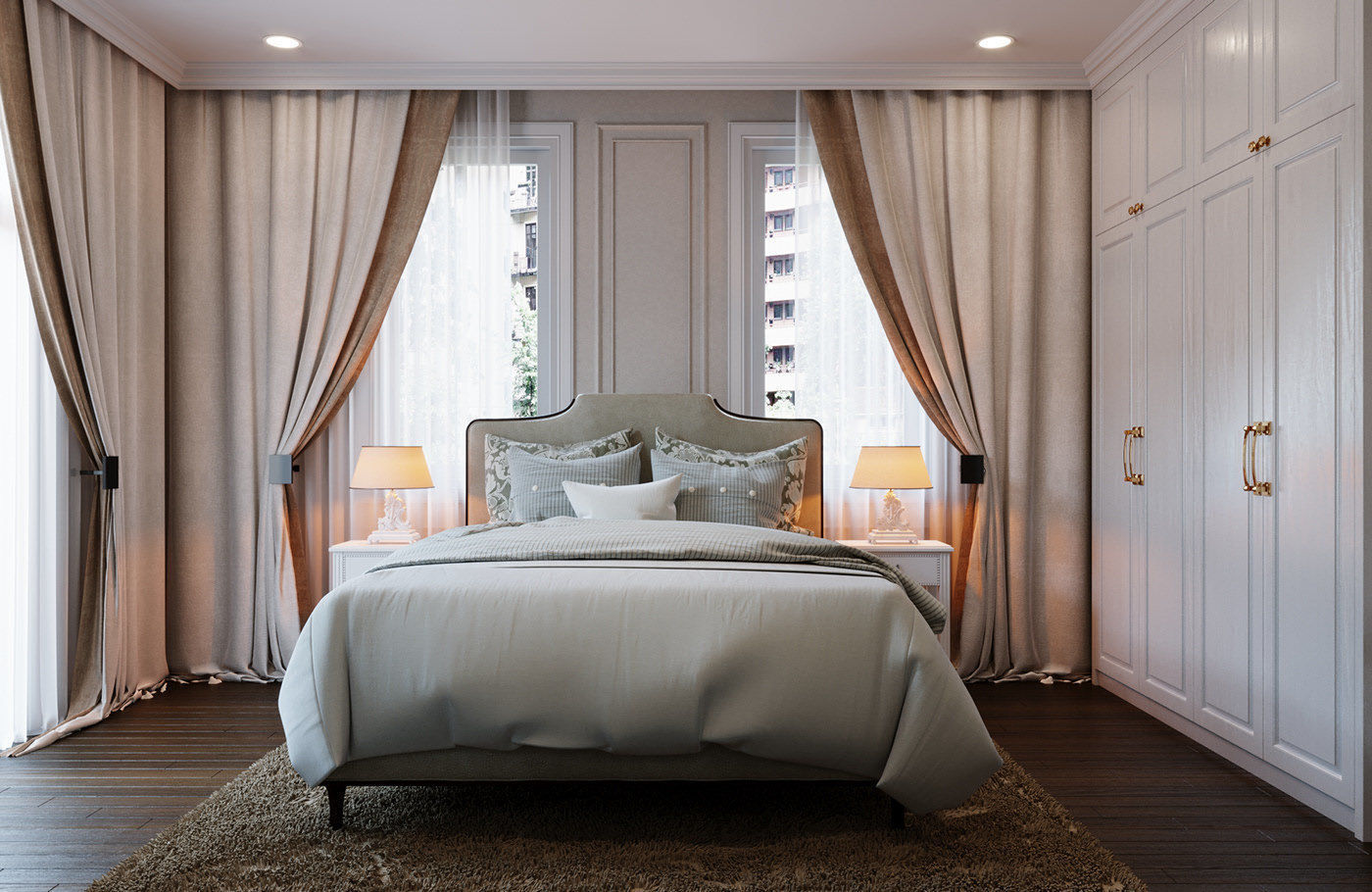 Vin Homes Villa  Scene for 3ds Max Corona Render 3D model 3D model_7