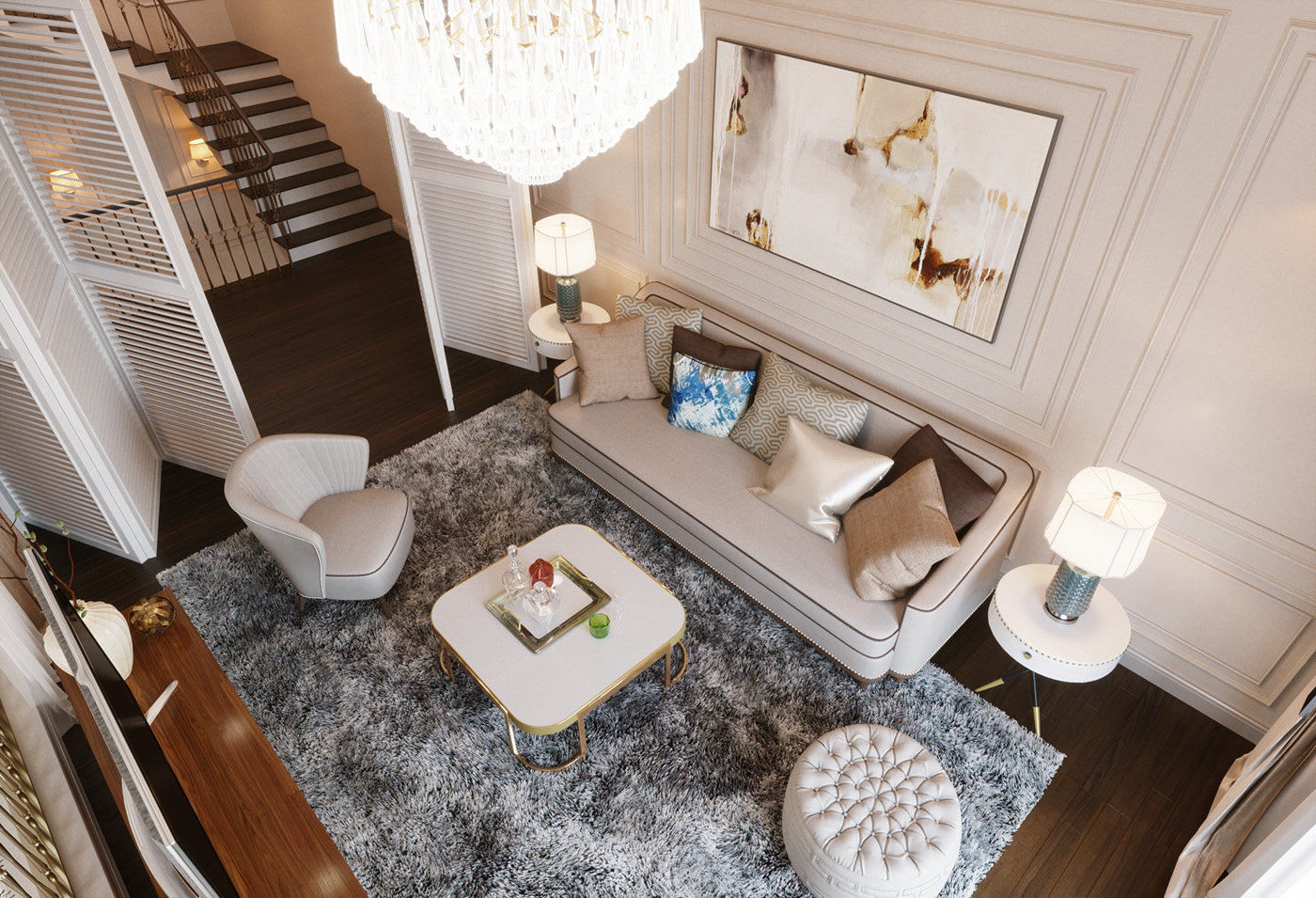 Vin Homes Villa  Scene for 3ds Max Corona Render 3D model 3D model_8