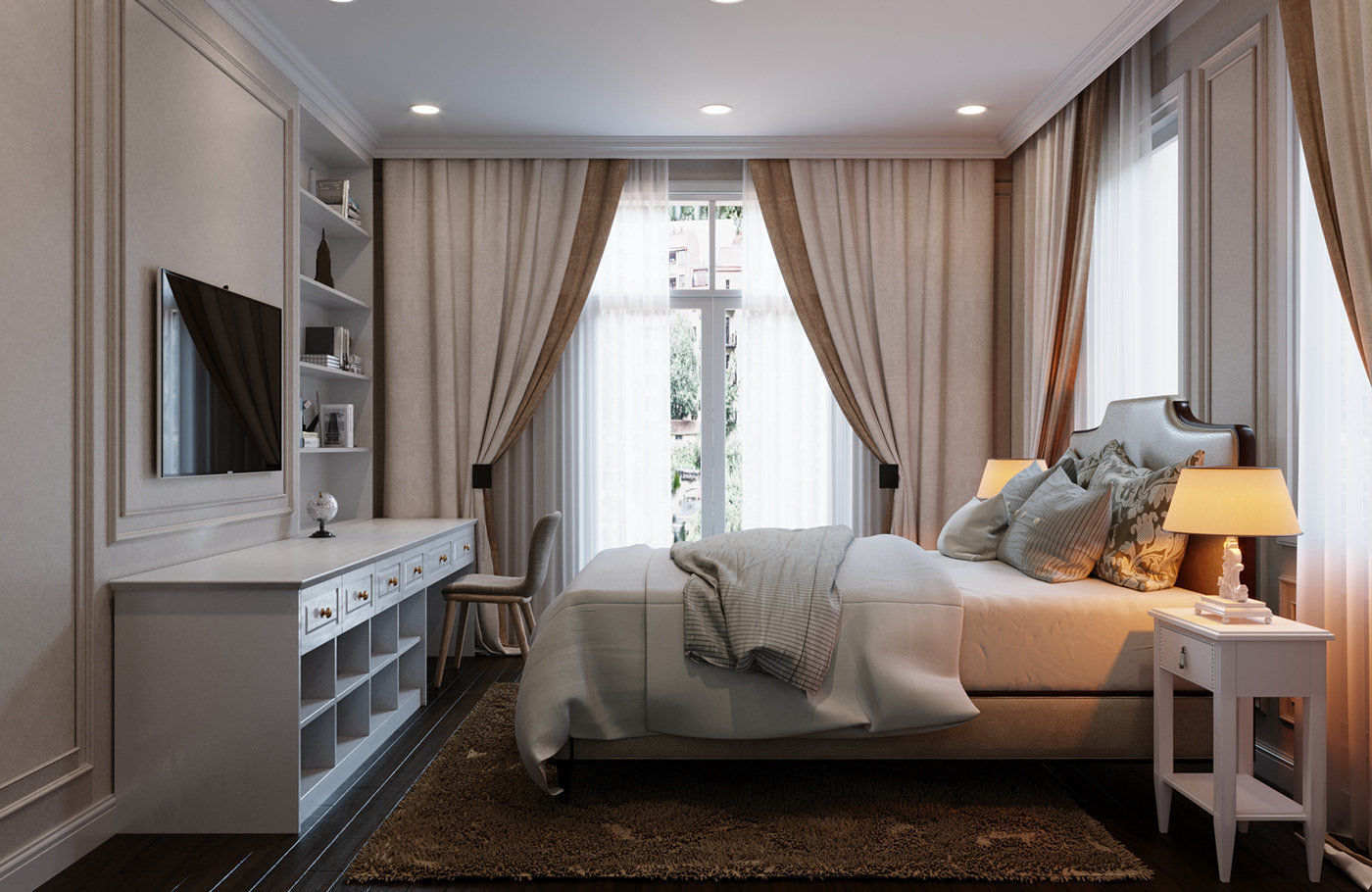 Vin Homes Villa  Scene for 3ds Max Corona Render 3D model 3D model_14