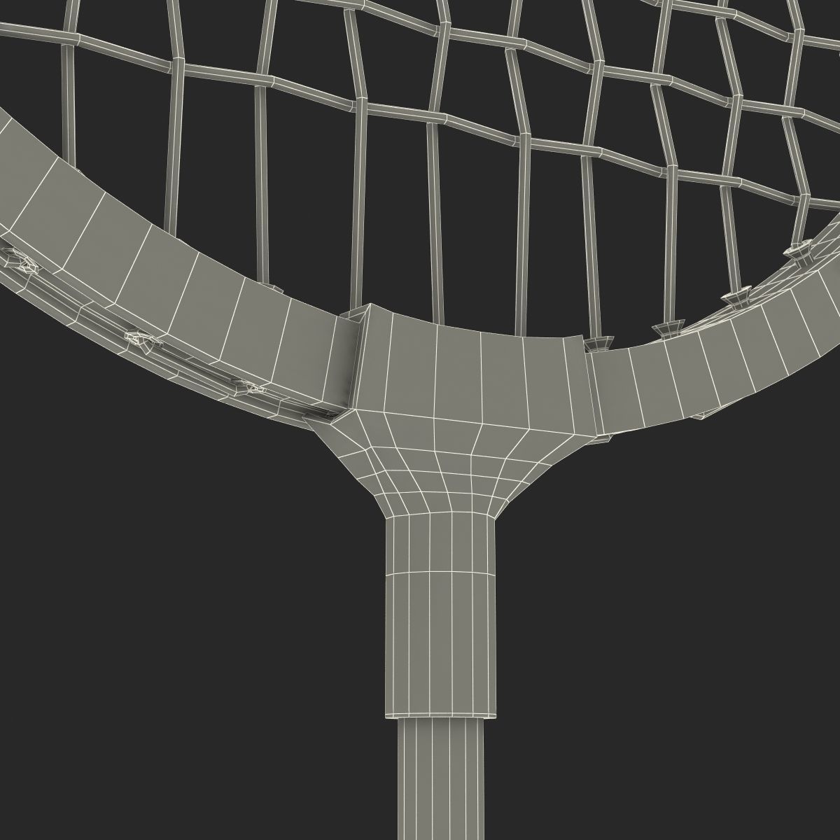 Badminton Racket Adidas 3D model_13