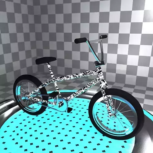 Cycle bmx bike - bmx bike 3D model