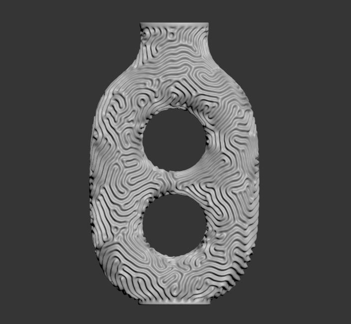 Incircle Vases Set 3D model_3