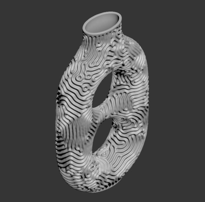 Incircle Vases Set 3D model_4