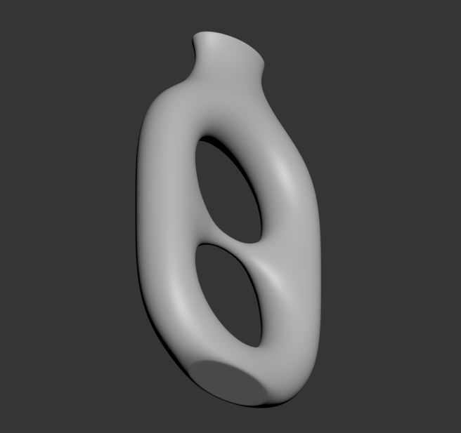 Incircle Vases Set 3D model_12