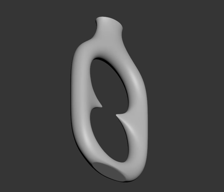 Incircle Vases Set 3D model_9