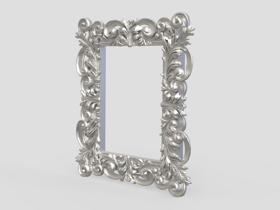 Photo Frame 3D model 3D printable CGTrader