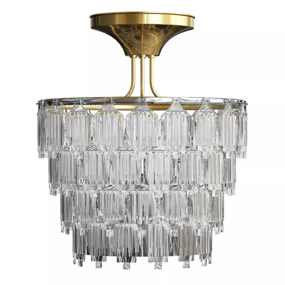 Gorgeous elegant chandelier 3D model